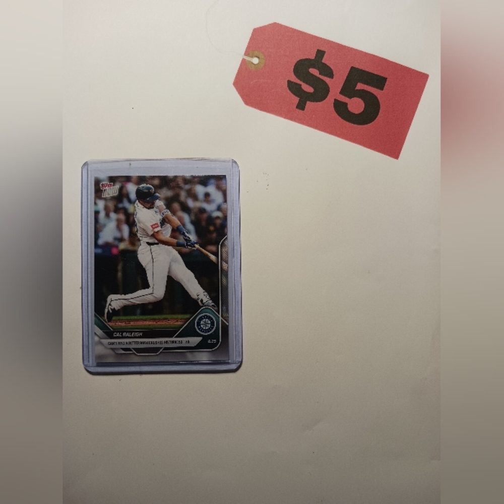 Cal Raleigh Seattle Mariners 2025 Topps Now #609